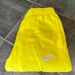 Nike Sweatpants Yellow Womens Size XS